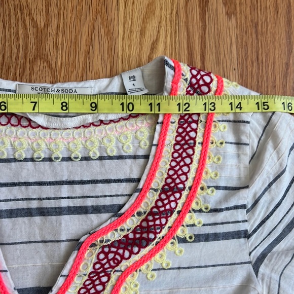 Scotch and Soda Paradise cove embroidered dress. Size 1 (US 4) - Picture 4 of 10